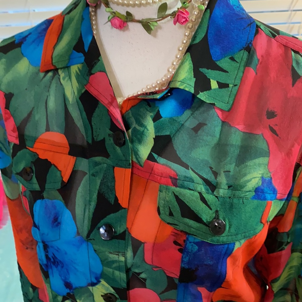 Chico’s silk top
